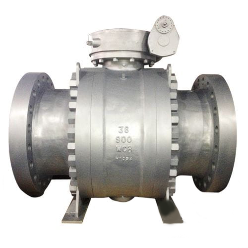36 Inch Trunnion Ball Valve, WCB, API 6D, 36 Inch, Class 900, RTJ