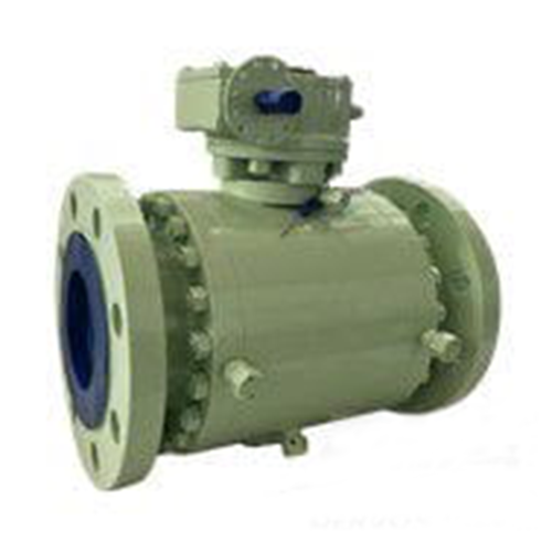 ASTM A105 Trunnion Ball Valve, DN150, PN64, ISO 14313